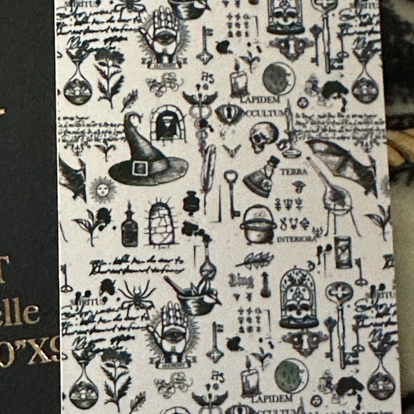 RACHEL Rachel Roy Halloween THE Alchemy Oversized Plush Throw Blanket Halloween - Picture 5 of 15